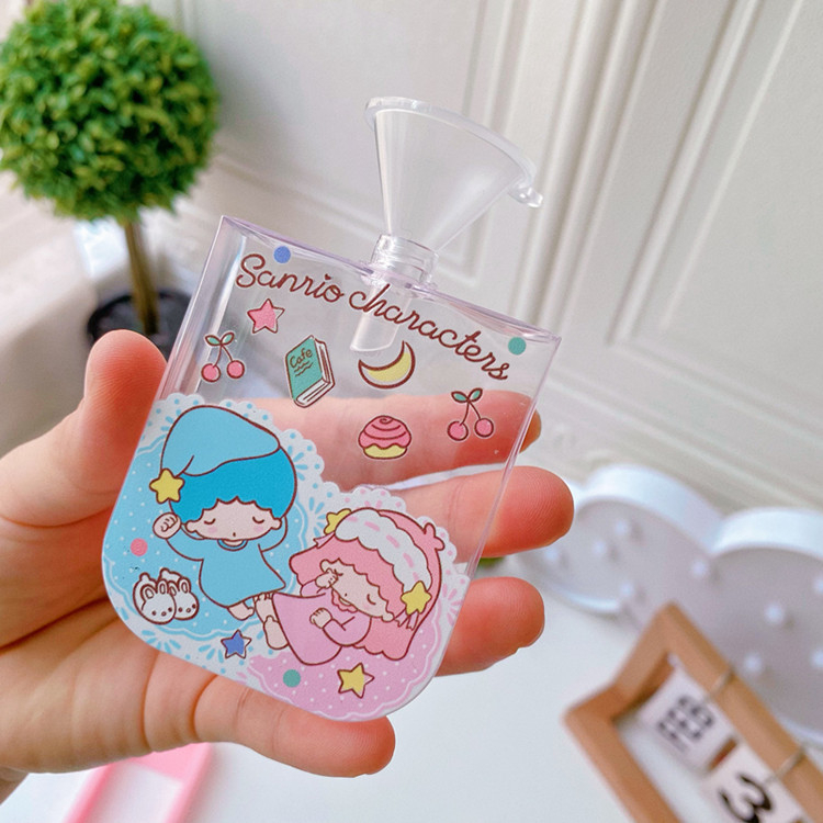 Botol Spray Hand Sanitizer Perfume Karakter Lucu Kuromi Little Twin Star My Melody Cinnamoroll Hello Kitty Pompompurin Sinchan Duffy Batzmaru Snoopy Pooh