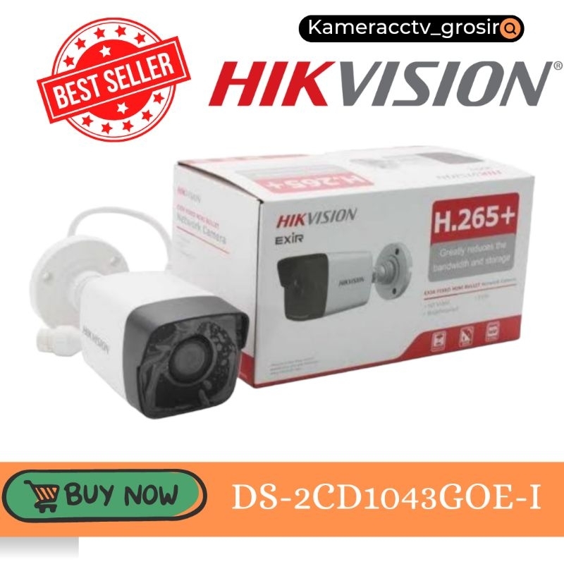 IP CAMERA OUTDOOR HIKVISION DS-2CD1043GOE-I 4MP