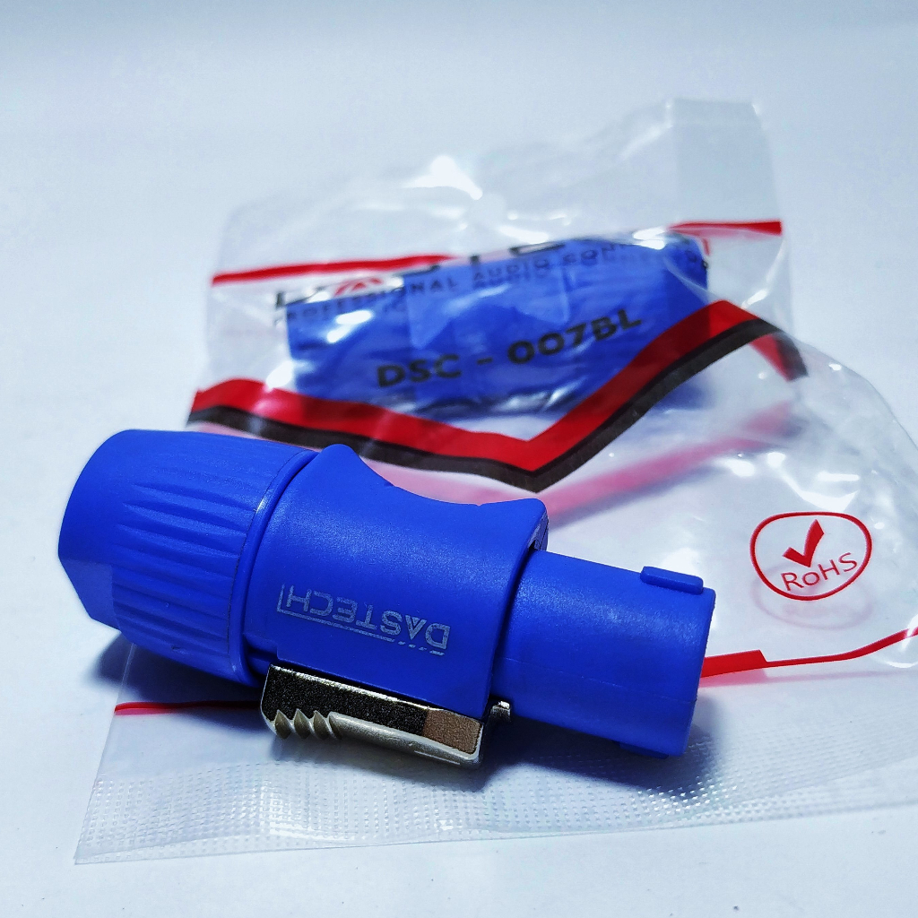 Jek Spikon Dastech DSC 007 BL Speak On Spikon speaker konektor bagus original