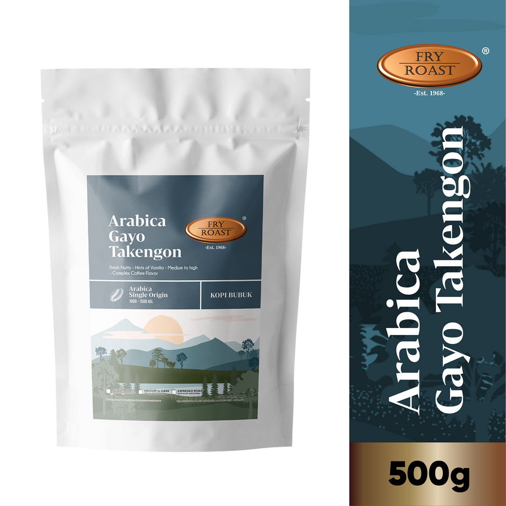 

KOPI ARABIKA ACEH GAYO TAKENGON 500 GRAM BIJI DAN BUBUK