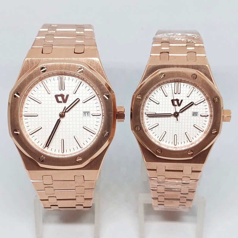 Jam tangan Christ Verra CV10812 couple original