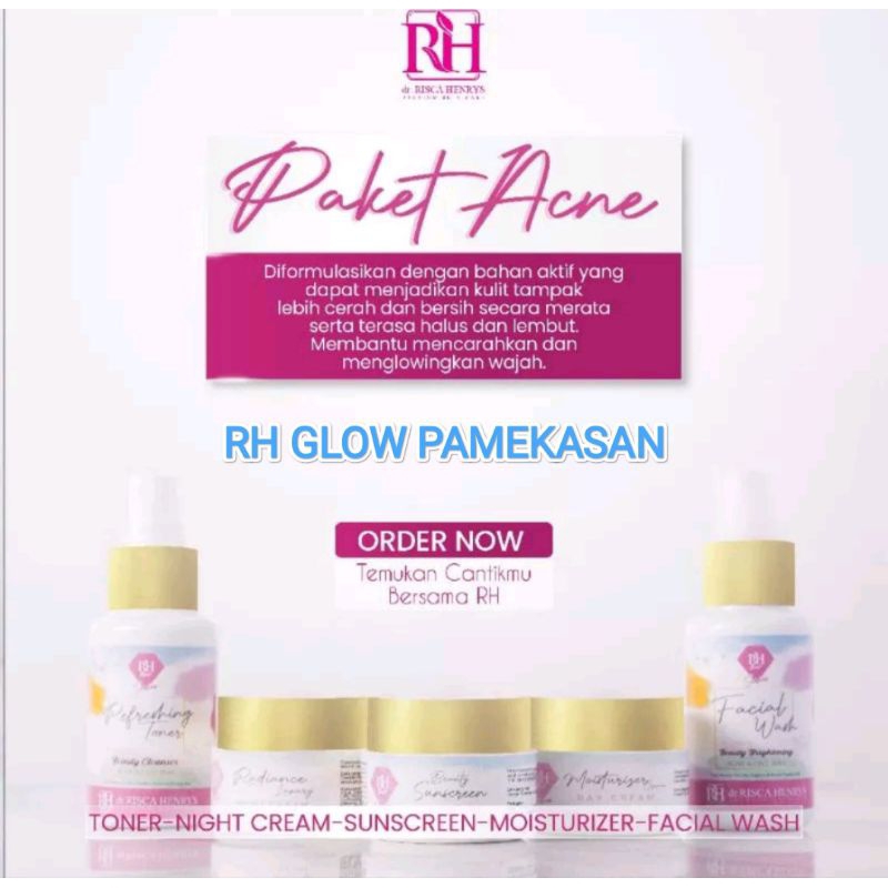 RH GLOW SKINCARE PAKET ACNE