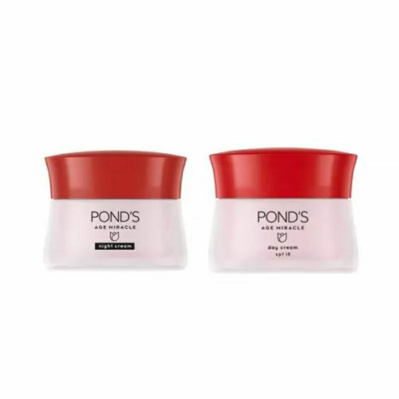 PONDS AGE MIRACLE NIGHT CREAM 10 GRAM + PONDS AGE MIRACLE DAY