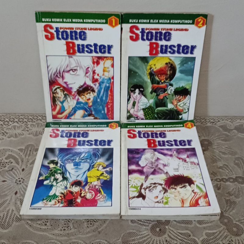 Komik Power Stone Legend Stone Buster Hiroshi Uno 1-4 tamat lengkap