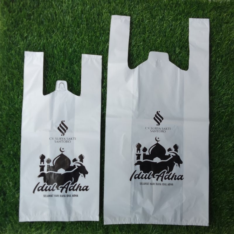 SABLON PLASTIK QURBAN KANTONG KRESEK KECIL 15 X 30 CM