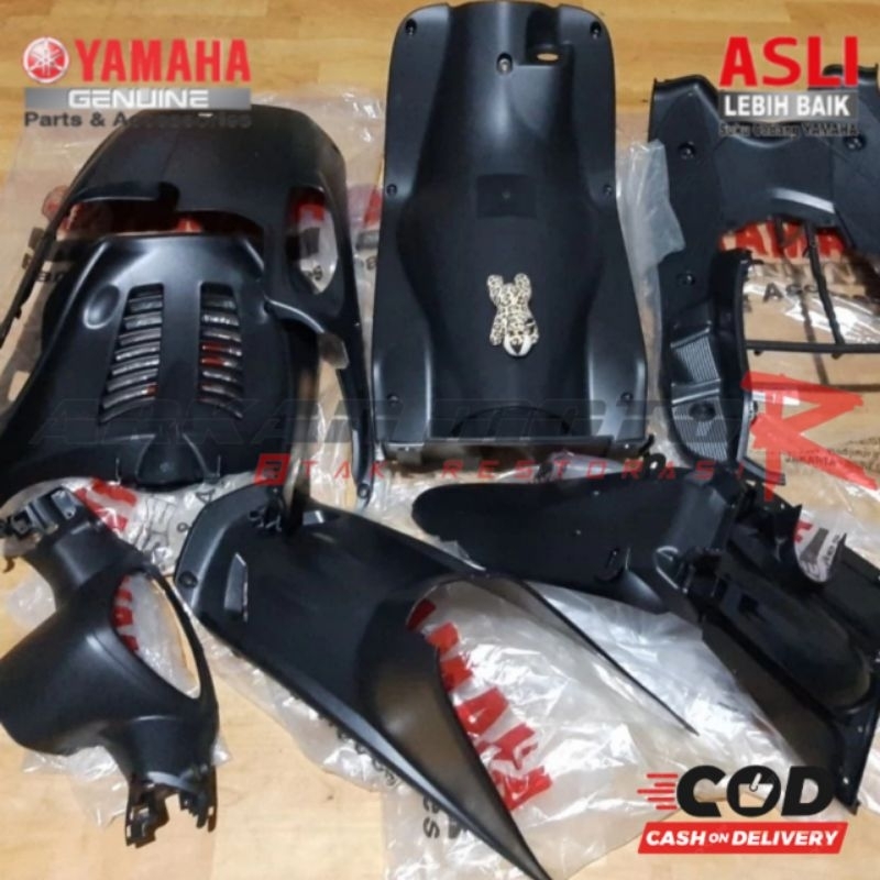 FULLSET BODY BODI KASAR MIO SPORTY 2004-2007 7 PCS ORIGINAL ORI YAMAHA