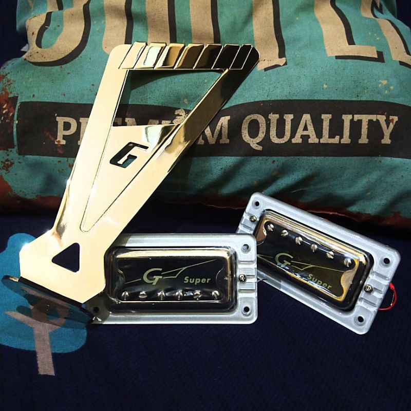 Original Chromatic II Tailpiece exclusive gitar Gretsch include Pickup Super Hilo Tron Neck & Bridge