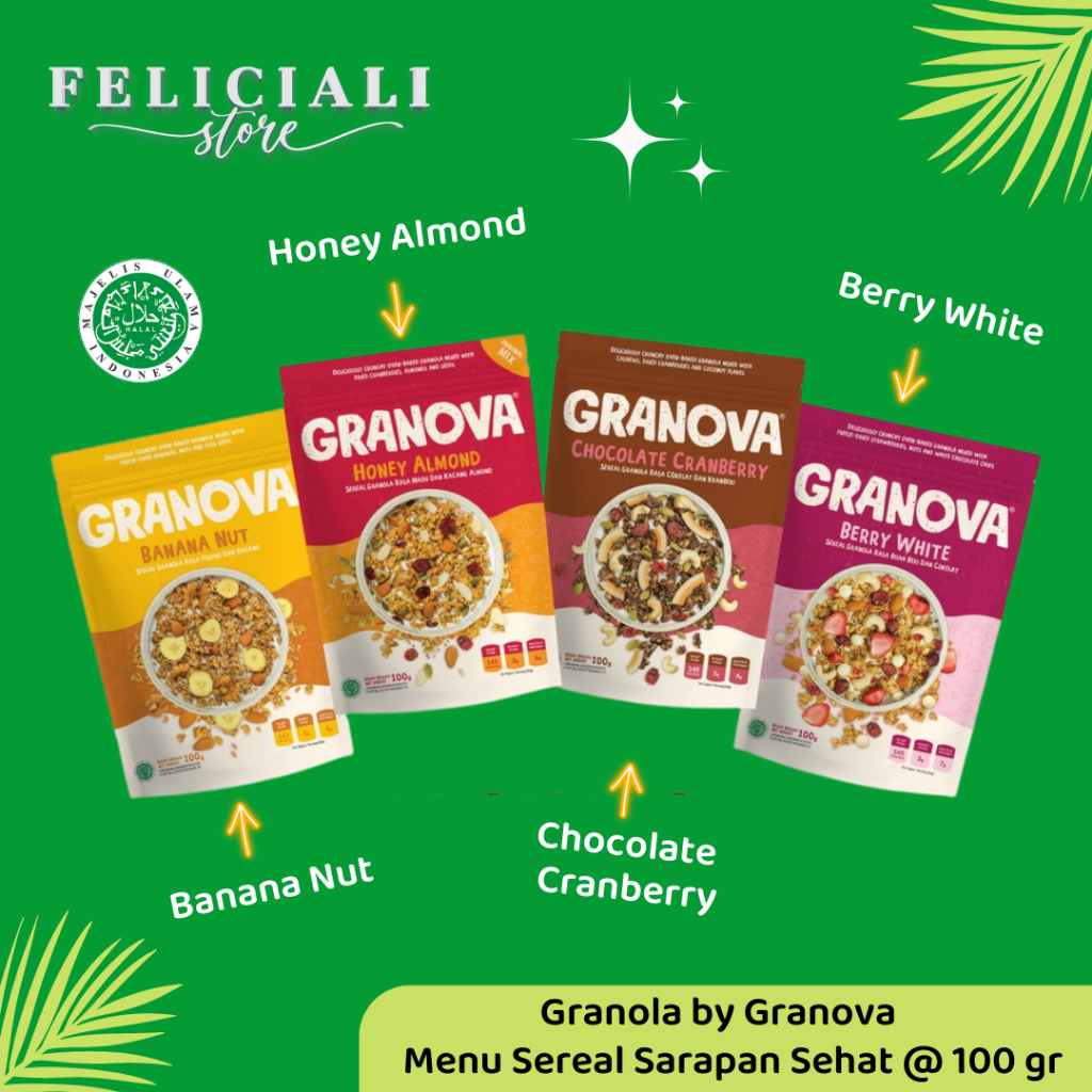 

Granola by Granova Sereal Granola 100 gr