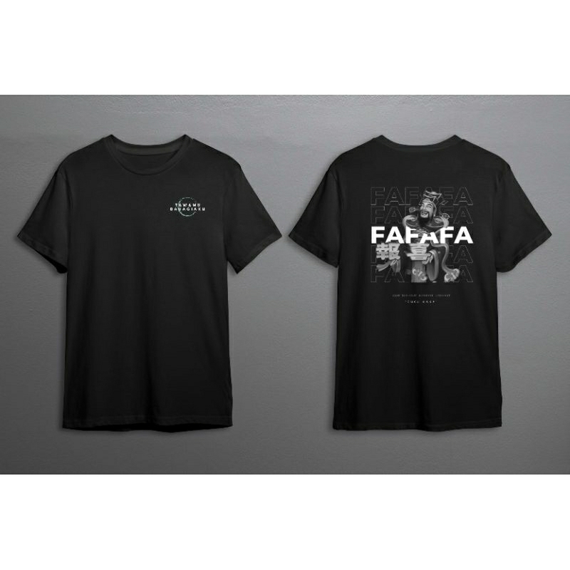 Kaos t-shirt High domino kake merah fafafa