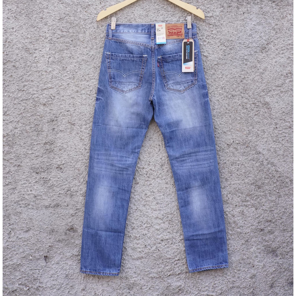 Celana Jeans Levis 511 Japan Blue Series | Jeans Pria | Celana Panjang Pria