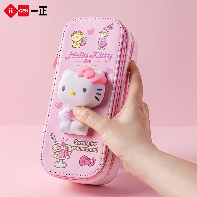 TEMPAT PENSIL 3D SQUISHY SANRIO  PENCIL CASE CINNAMOROLL KUUROMI MELODY