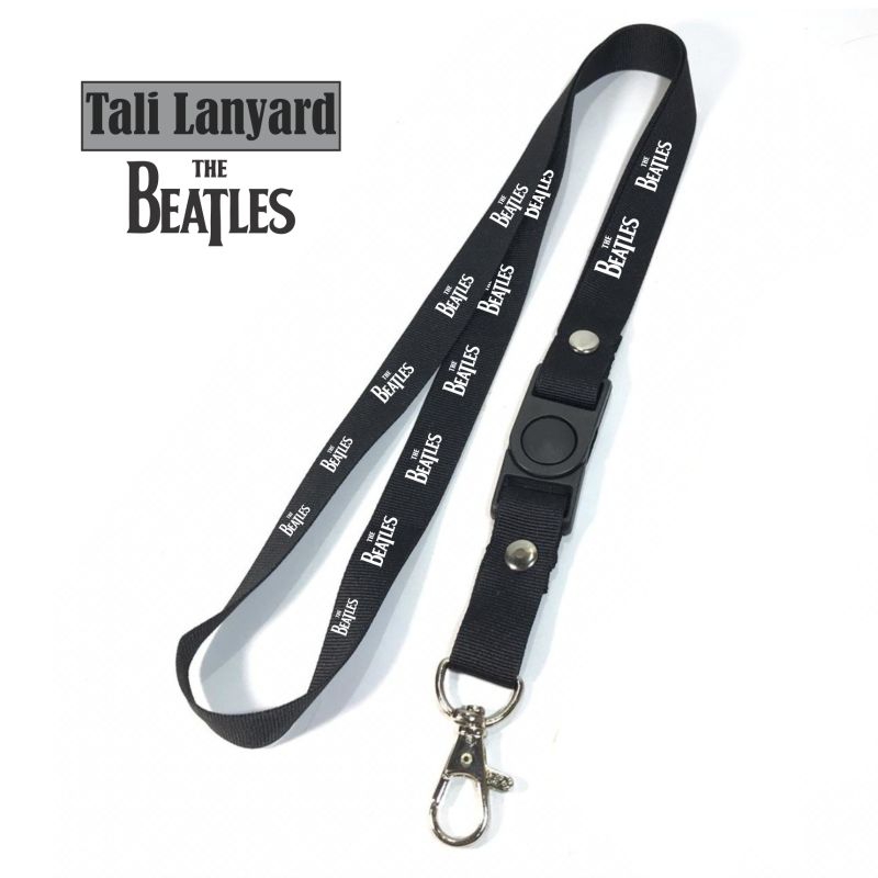 

lanyard THE BEATLES tali lanyard BAND ROCK gantungan kunci name tag id card kartu nama / tali lanyard gantungan leher fullprint