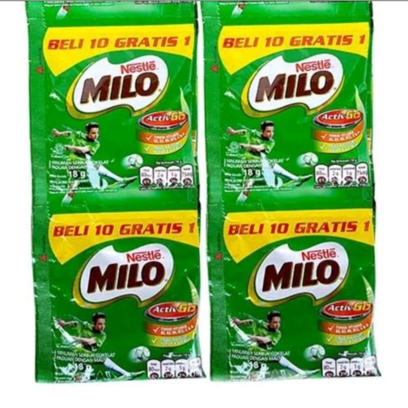 

milo kemasan renceng 22g