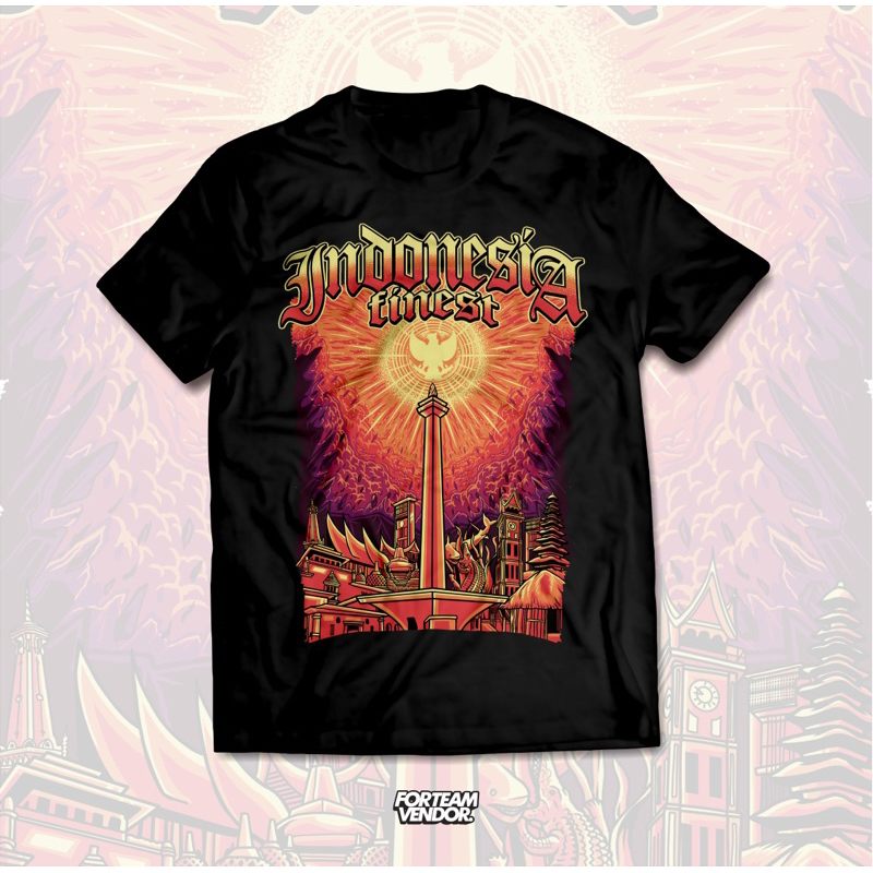 Kaos Indonesia Finest | City series | Wonderful Indonesia