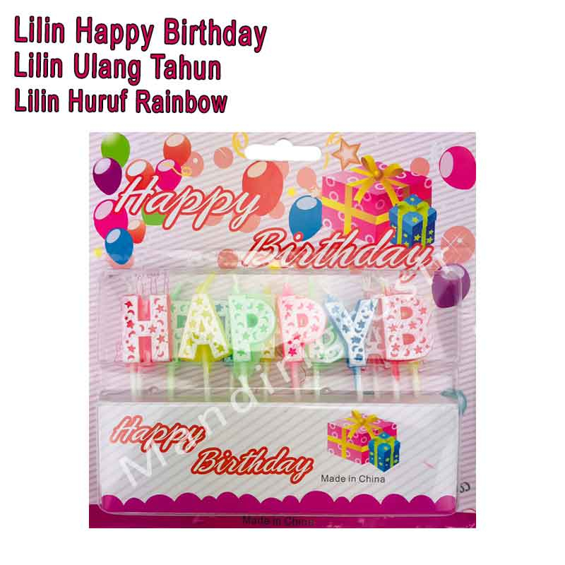 Lilin Happy Brithday* Lilin Huruf* Lilin Ulang Tahun* Lilin