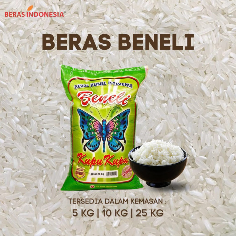 

BERAS BENELI 25 KG