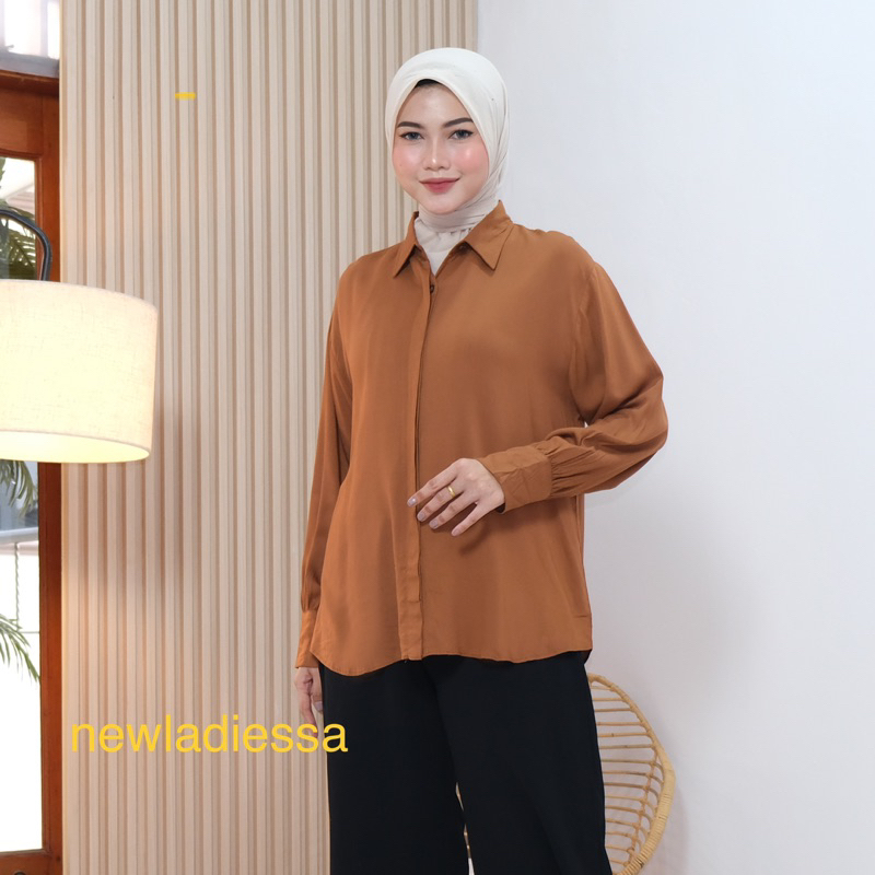 kiara by newladiessa, kemeja wanita terbaru dan terlaris