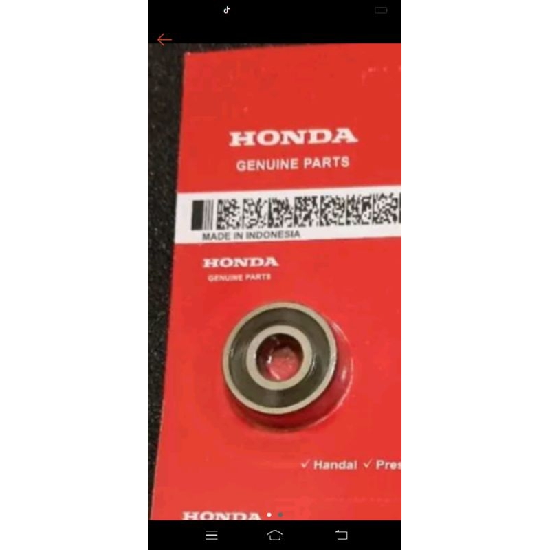 Bearing 6201 rs press lahar roda depan beat vario supra x125 harga per pc