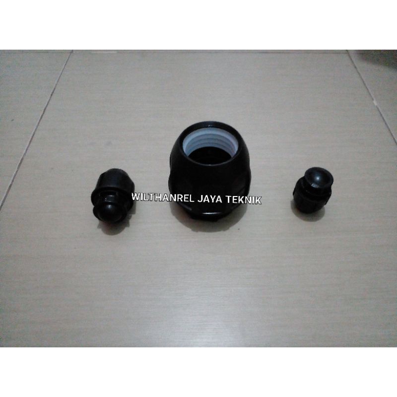 dop / end cap 63mm 2" fiting kompresion hdpe