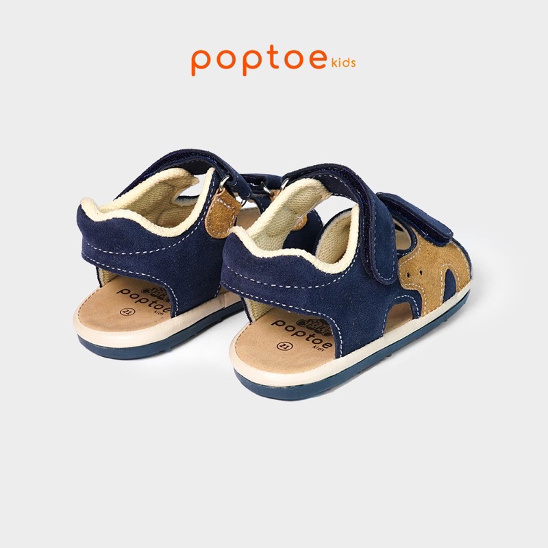 DINOANDBUNNY - SAND NAVY - Poptoe - Sepatu Anak Laki-Laki