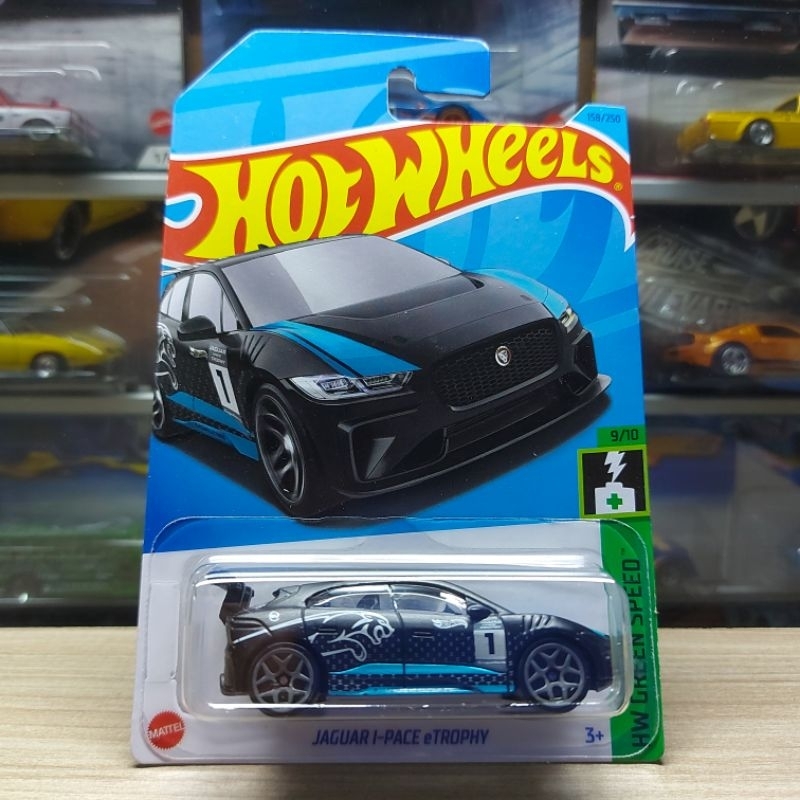 HOT WHEELS JAGUAR I-PACE eTROPHY BLACK 2023