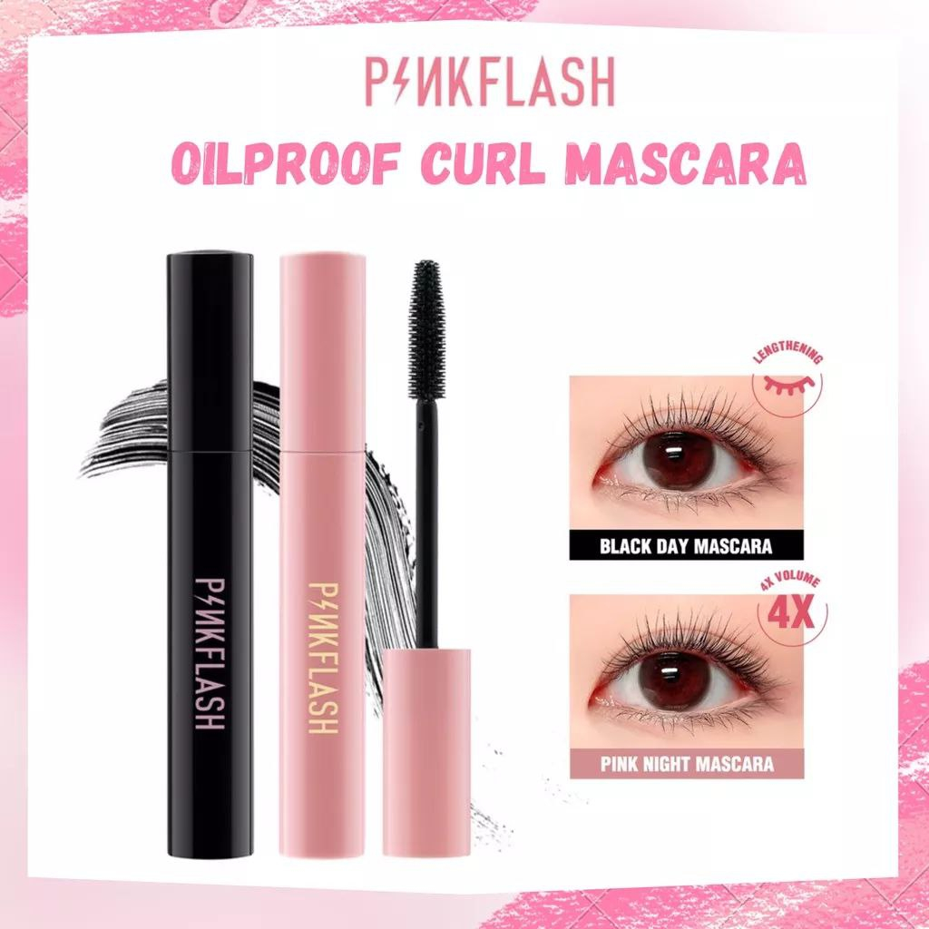 ASK - PINKFLASH Lengthening And Volume Waterproof Mascara | PINK FLASH Mascara - PF E08