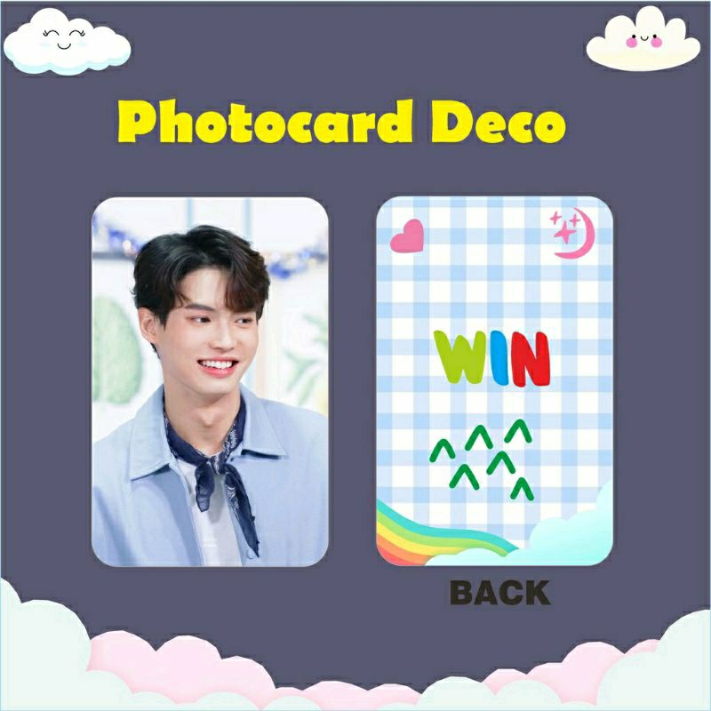 Photocard Win Metawin laminasi