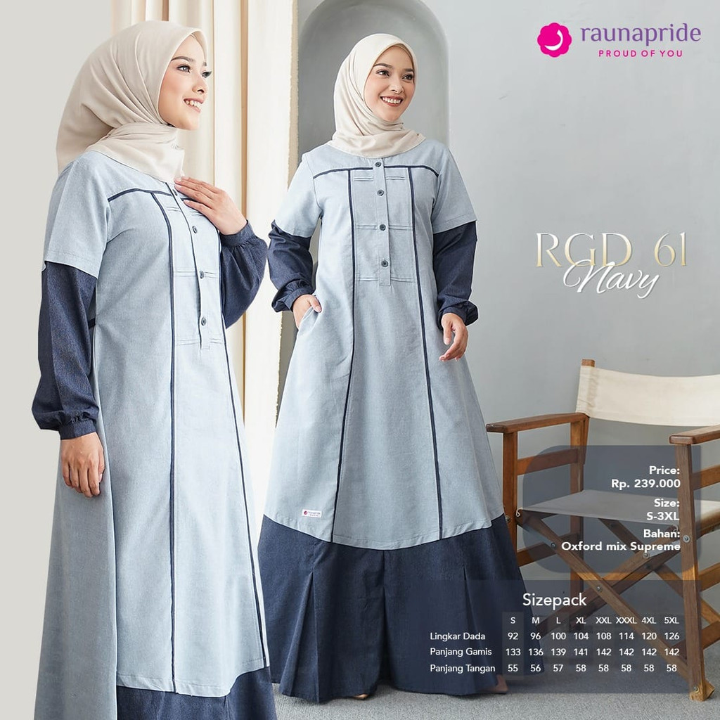 Rauna Gamis Dewasa RGD 61 - Rauna Gamis Terbaru 2023