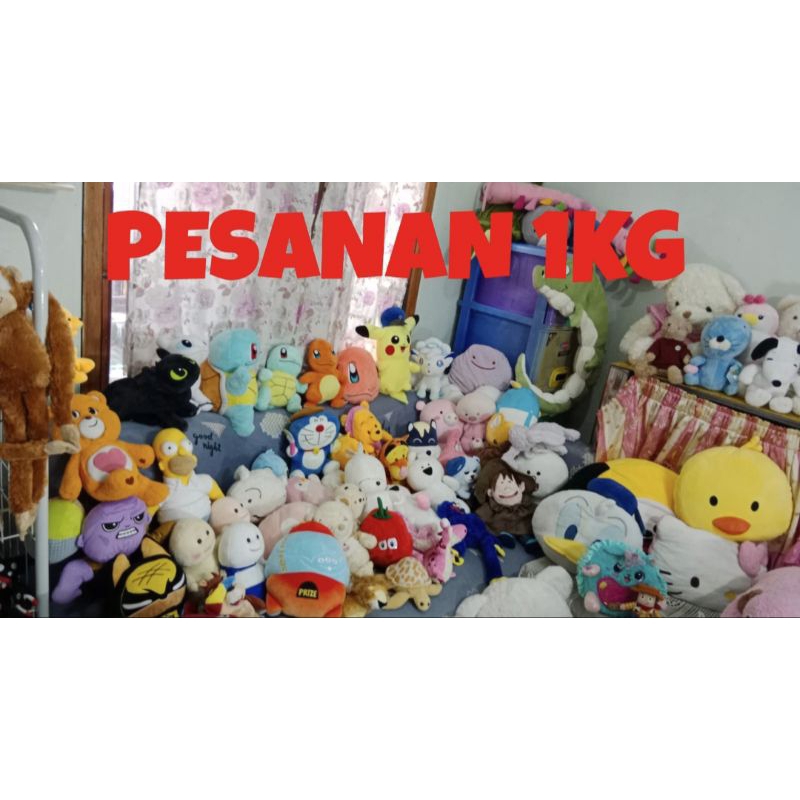 Nota live boneka hrga 15rb-45rb 1kg + admin