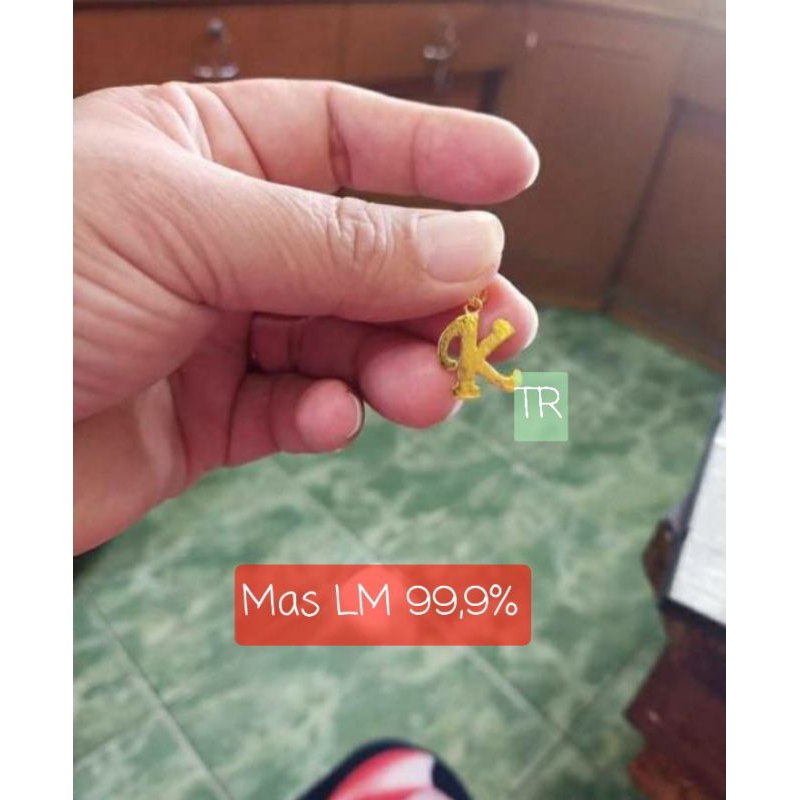 Liontin Huruf Ms London LM 24K