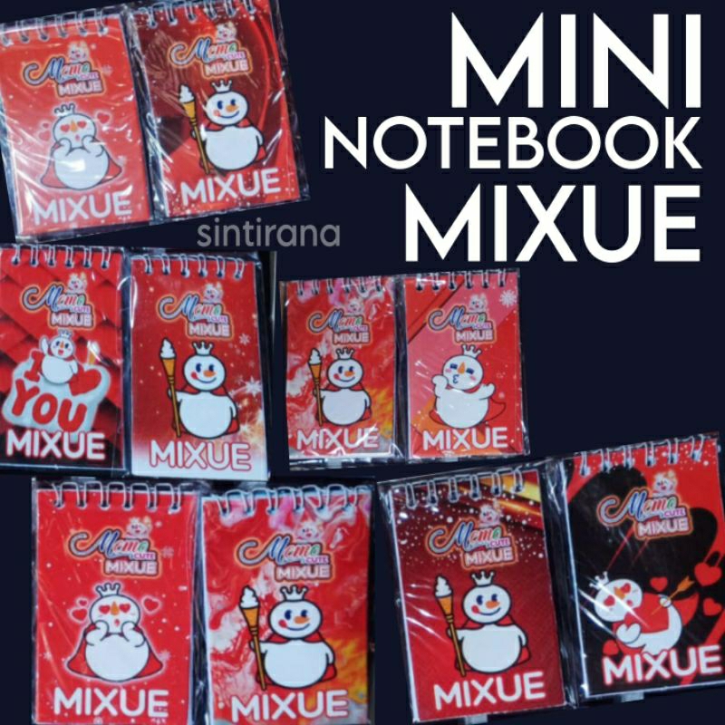 

Notebook Mixue Mini Memo Spiral