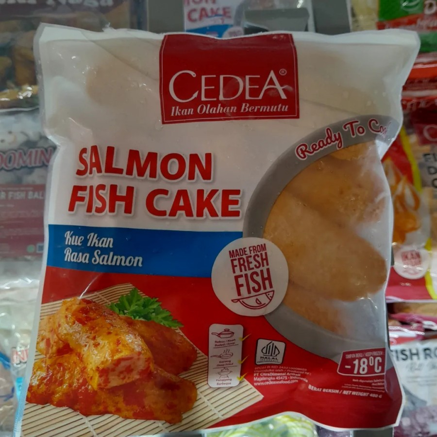 

Cedea Salmon Fish Cake 480gram Kue Ikan Salmon