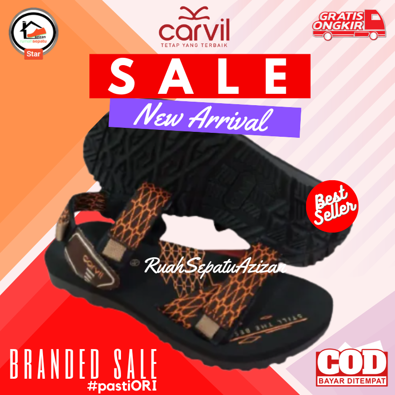 Carvil Morgan GT | sendal gunung Anak Laki laki carvil Original 100%