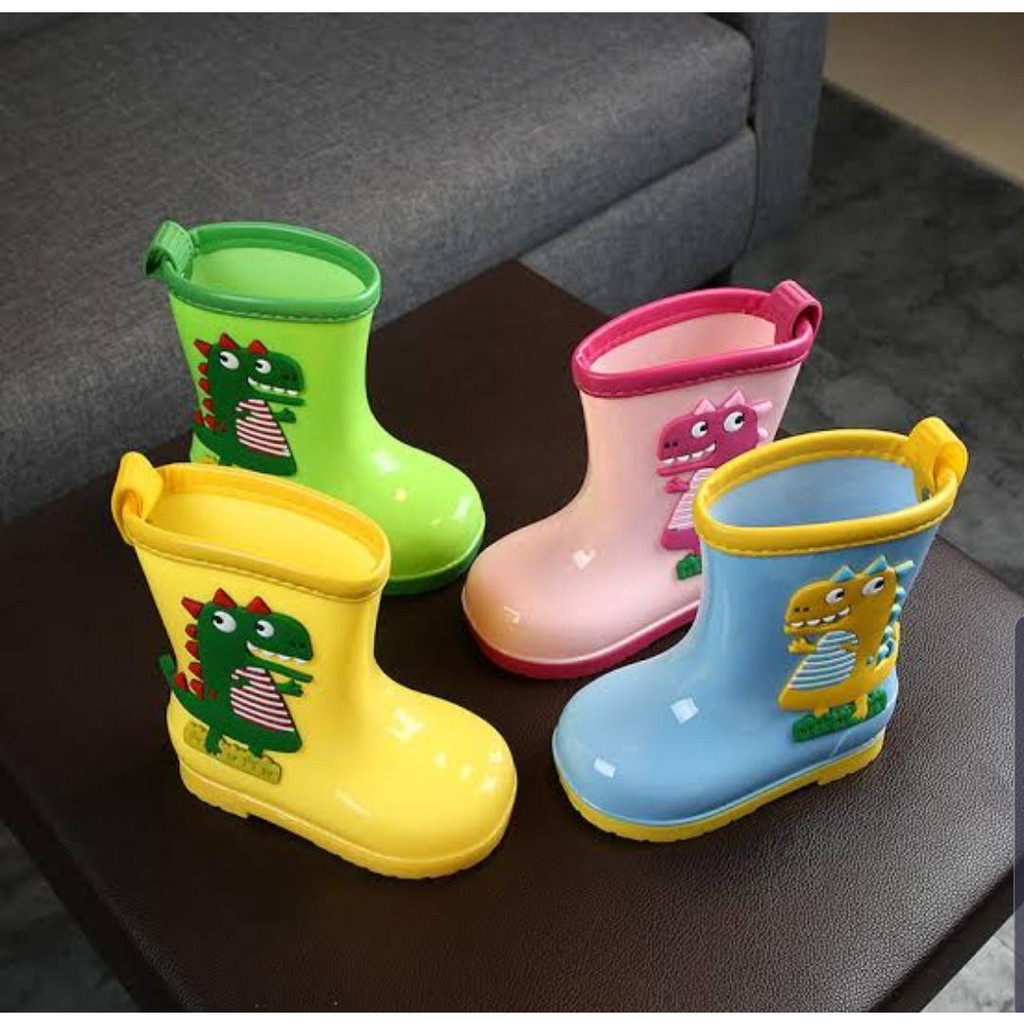 Mario Rain Boot QL-8003 - Sepatu Boot Anak (RANDOM)