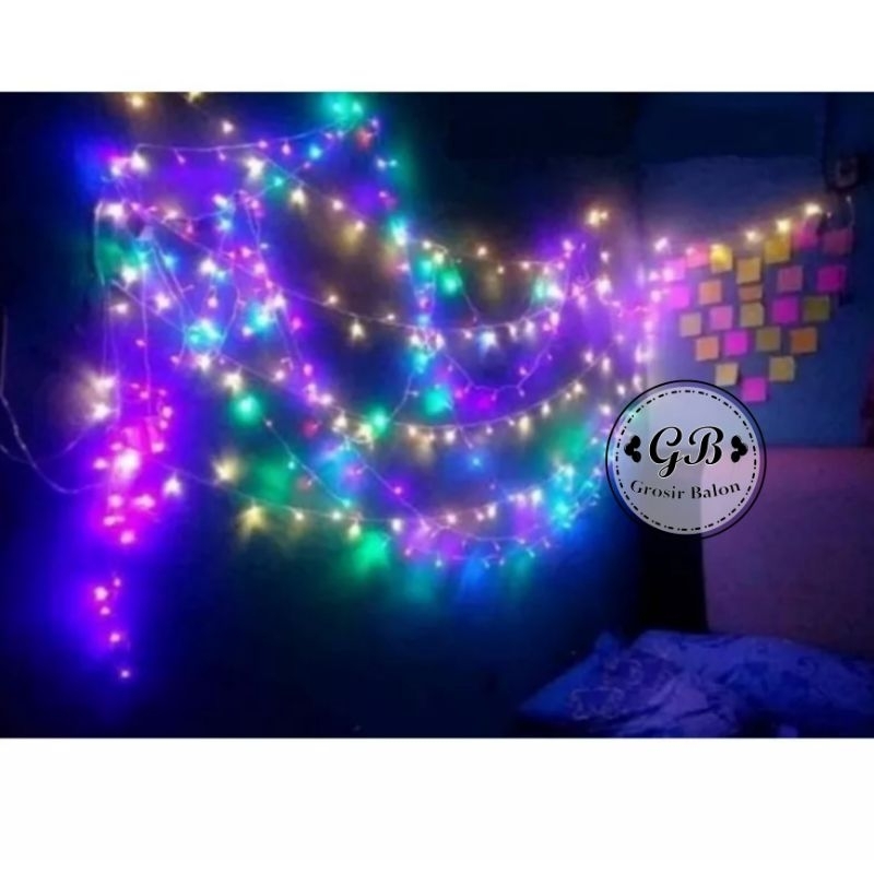 LAMPU TUMBLR / LAMPU TUMBLR 10 METER / LAMPU NATAL LED / LAMPU TUMBLR DEKORASI / LAMPU TUMBLR