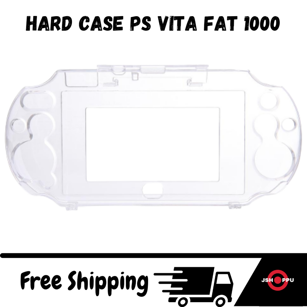 Case PS Vita 1000 Crystal Case Transparan Protector PS Vita 1000 Fat OLED Old