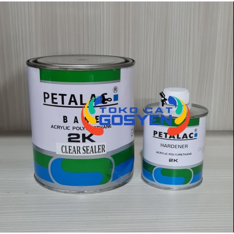 PETALAC CLEAR SEALER, PU SANDING SEALER, KEMASAN 1 LITER SET