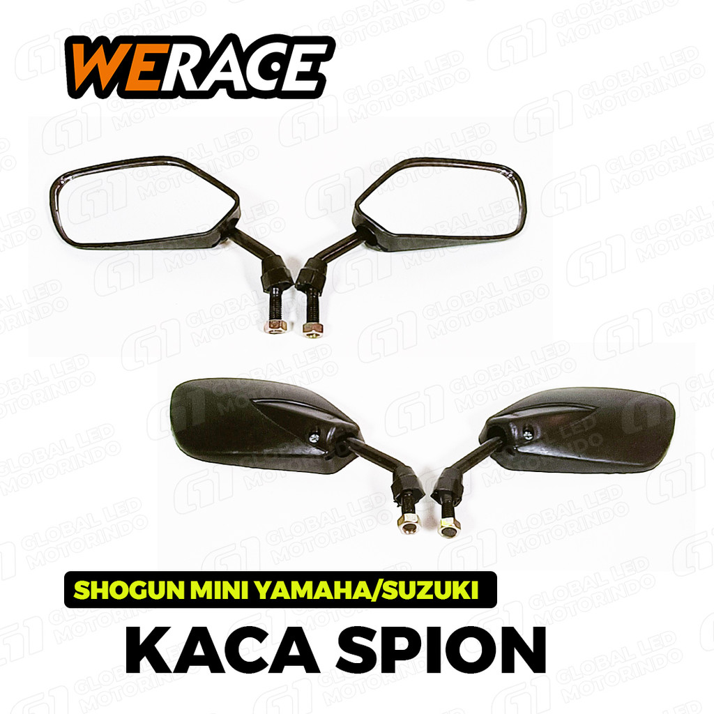 [WERACE] SPION SHOGUN MINIYAMAHA STANDARD BERKUALITAS SEMUA MOTOR BERKUALITAS HARGA SEPASANG KANAN KIRI