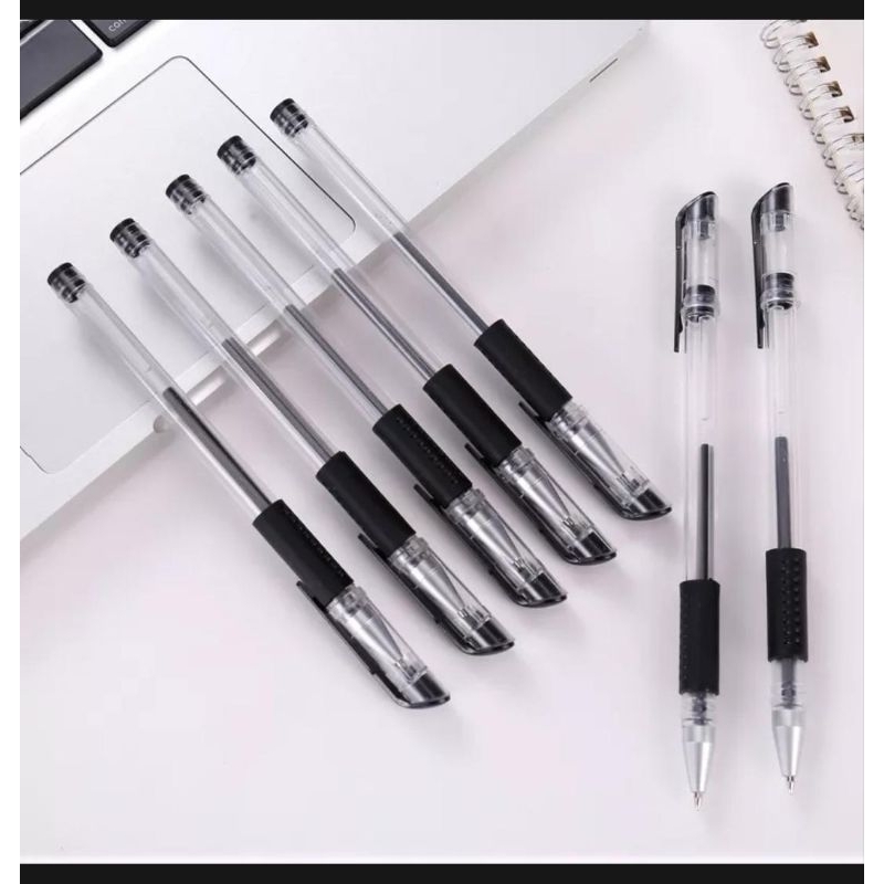 

Pulpen Gel 0.5mm Bolpen Pena Pen Alat Tulis Gel Tebal 0.5mm Pena Cair Murah