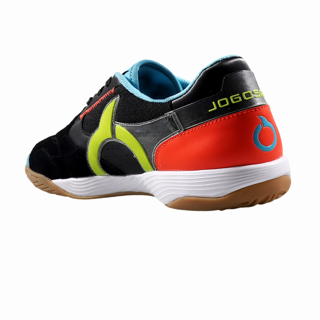 SEPATU FUTSAL ORTUSEIGHT JOGOSALA  ULTIMA - BLACK BLUE ORTRANGE