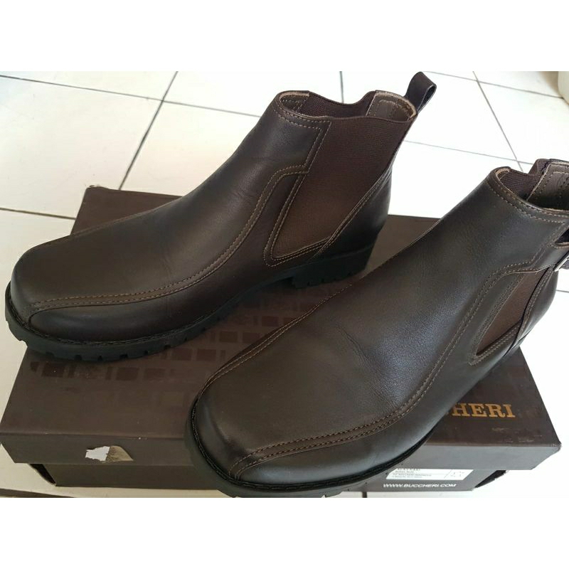 Buccheri leather. sepatu pria. original