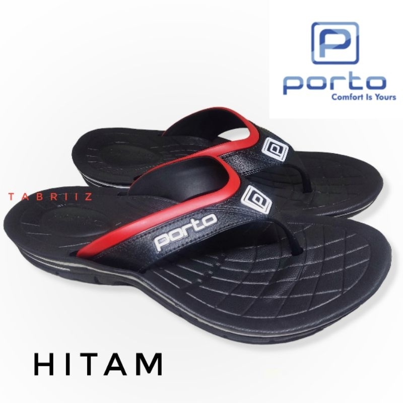 Sandal PORTO terbaru Sandal Pria Porto Sendal Jepit Pria Berkualitas - MUURAH AWET