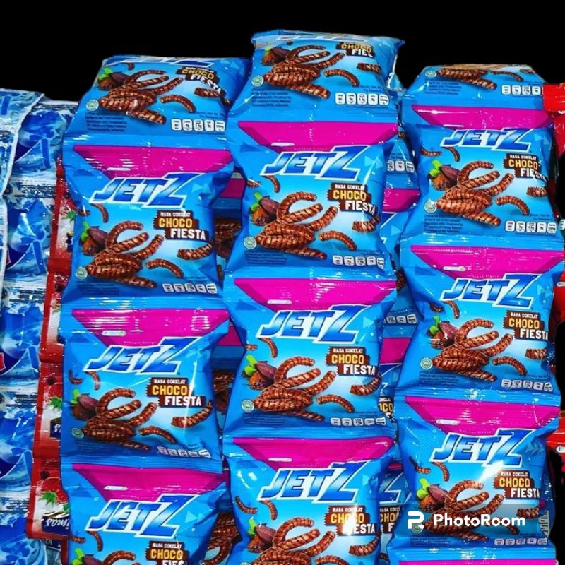 

JetZ Jet Z Choco Fiesta Snack renceng Griya Snack