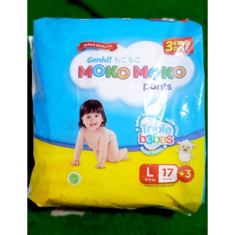 Genki Moko Moko Pants L17+3