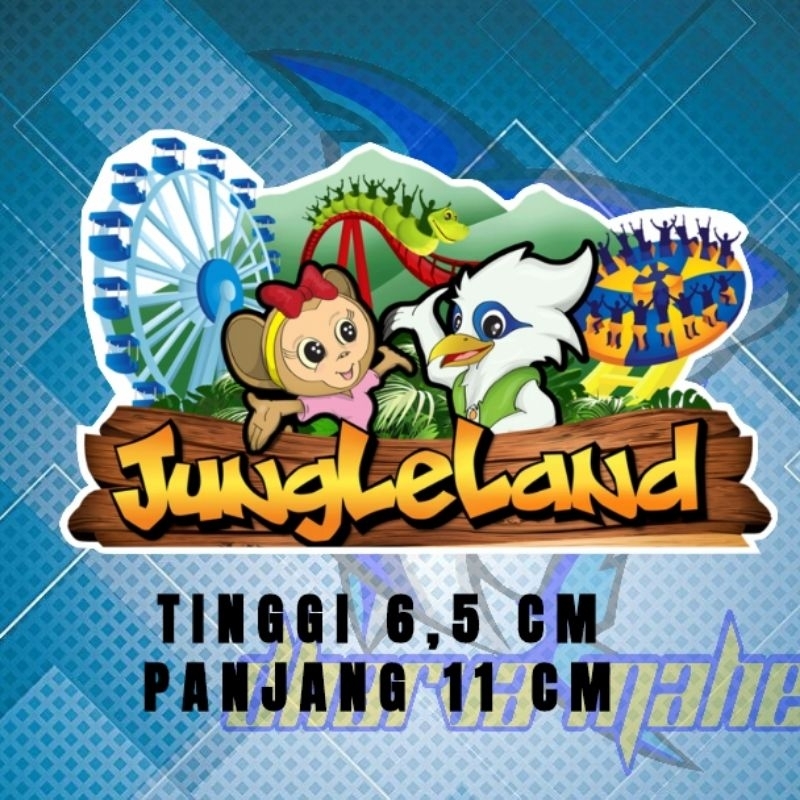 

JUNGLELAND, THE JUNGLE, STIKER JUNGLELAND, STIKER THE JUNGLE, STIKER WISATA, STIKER OLEH-OLEH, CENDERA MATA,