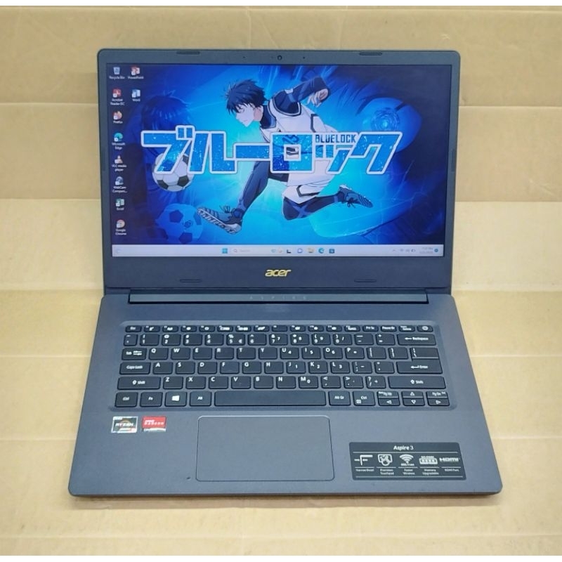 Laptop Acer aspire A314-22 AMD Ryzen 3 RAM 8 GB SSD 256 GB