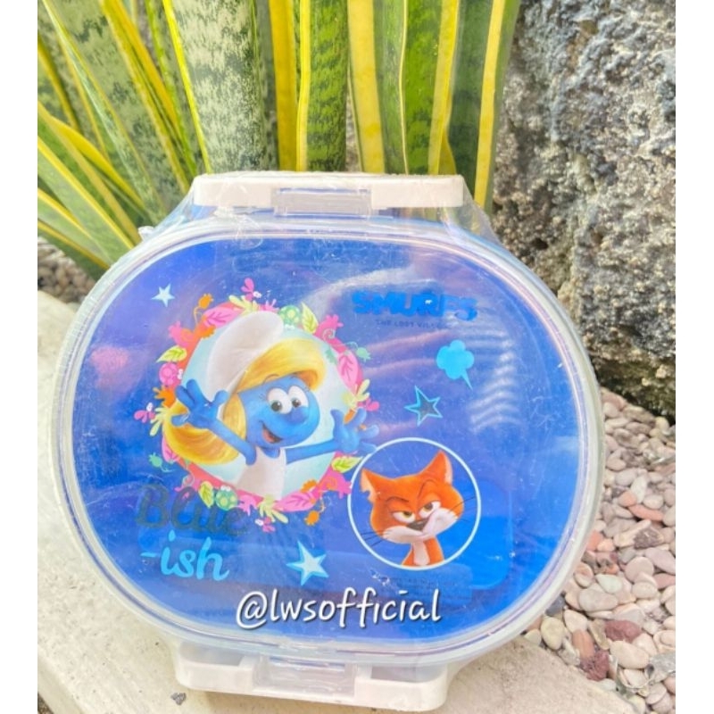Bazar TECHNOPLAST Smurf Sealware / Lunch Box / Kotak Bekal Makan 730 ML / Tempat Makan Anak