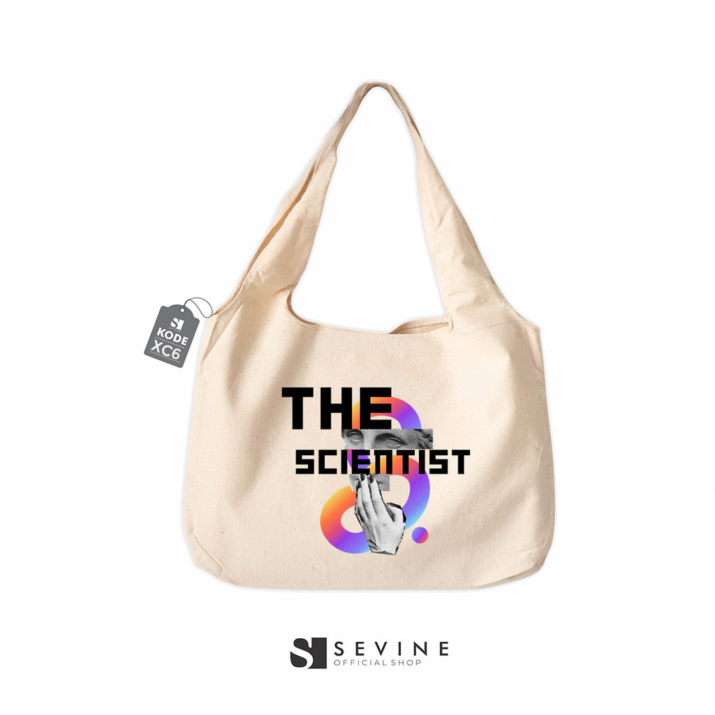 Sevine Tote Bag Kanvas Bonnie Tas Wanita Musik Kuliah Fashion Laptop Sekolah Totebag Vintage Series - XC