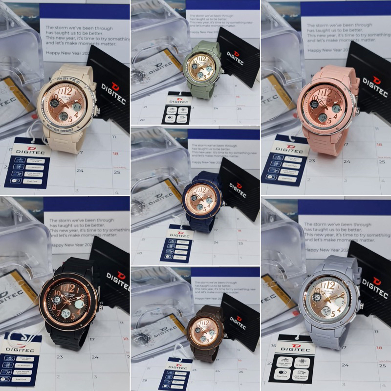 Jam tangan DIGITEC BDA 4091 / BDA 4091T Original