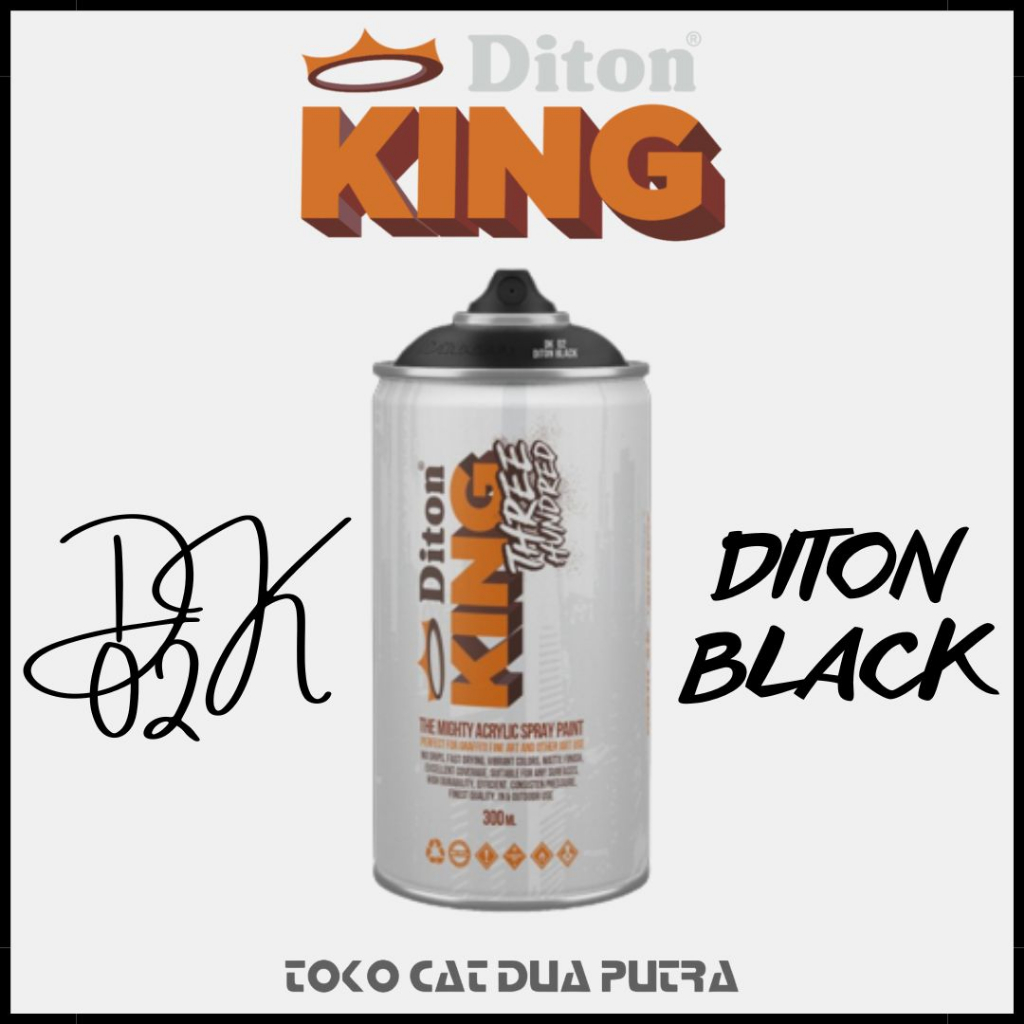 Diton King 300ml DK 02 Diton Black